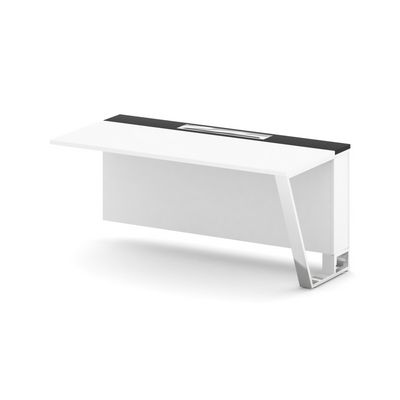 Steel Meet MMK-PR.B.SPZO-16(R) (Белый бриллиант/Графит) Завершающий модуль