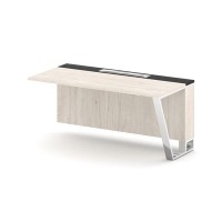 Steel Meet MM-PR.B.SPZO-16(R) (Денвер светлый/Графит) Завершающий модуль