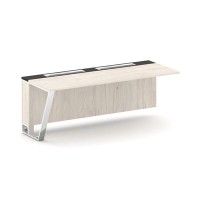 Steel Meet MM-PR.B.SPZO-20(L) (Денвер светлый/Графит) Завершающий модуль