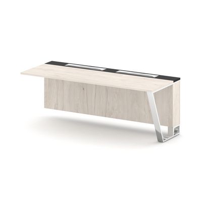 Steel Meet MM-PR.B.SPZO-20(R) (Денвер светлый/Графит) Завершающий модуль