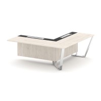 Steel Meet MM-PR.B.SPZOU-20(R) (Денвер светлый/Графит) Завершающий угловой модуль правый