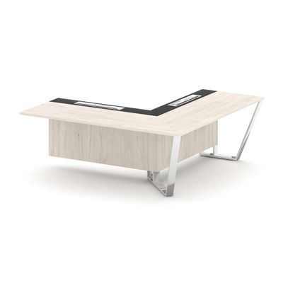 Steel Meet MM-PR.B.SPZOU-20(R) (Денвер светлый/Графит) Завершающий угловой модуль правый