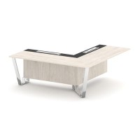 Steel Meet MMK-PR.B.SPPOU-20(R) (Денвер светлый/Графит) Проходной угловой модуль правый