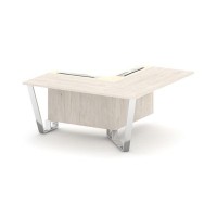 Steel Meet MM-PR.B.SPPOU-16(R) (Денвер светлый/Ваниль) Проходной угловой модуль правый