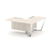 Steel Meet MM-PR.B.SPZOU-16(R) (Денвер светлый/Ваниль) Завершающий угловой модуль правый