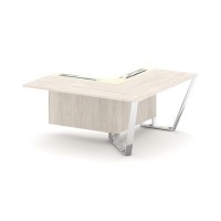 Steel Meet MMK-PR.B.SPZOU-16(R) (Денвер светлый/Ваниль) Завершающий угловой модуль правый