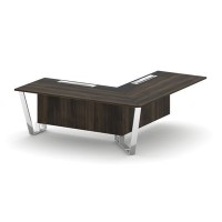 Steel Meet MM-PR.B.SPPOU-20(R) (Дуб мали/Графит) Проходной угловой модуль правый