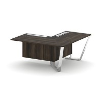 Steel Meet MM-PR.B.SPZOU-16(R) (Дуб мали/Графит) Завершающий угловой модуль правый