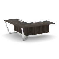 Steel Meet MM-PR.B.SPZOU-20(L) (Дуб мали/Графит) Завершающий угловой модуль левый