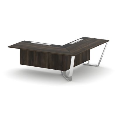 Steel Meet MM-PR.B.SPZOU-20(R) (Дуб мали/Графит) Завершающий угловой модуль правый