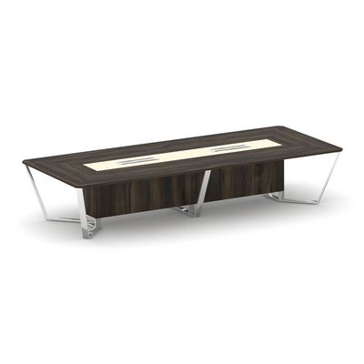 Steel Meet MM-PR.B.SP-14 (Дуб мали/Ваниль) Стол переговорный прямоугольный