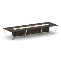 Steel Meet MM-PR.B.SP-16 (Дуб мали/Ваниль) Стол переговорный прямоугольный