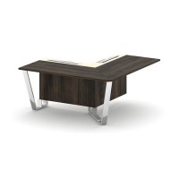 Steel Meet MM-PR.B.SPPOU-16(R) (Дуб мали/Ваниль) Проходной угловой модуль правый