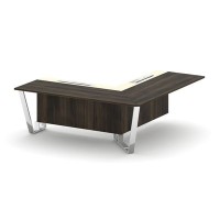 Steel Meet MM-PR.B.SPPOU-20(R) (Дуб мали/Ваниль) Проходной угловой модуль правый