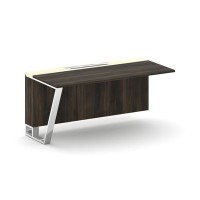 Steel Meet MM-PR.B.SPZO-16(L) (Дуб мали/Ваниль) Завершающий модуль