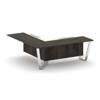 Steel Meet MMK-PR.B.SPPOU-20(L) (Дуб мали/Ваниль) Проходной угловой модуль левый