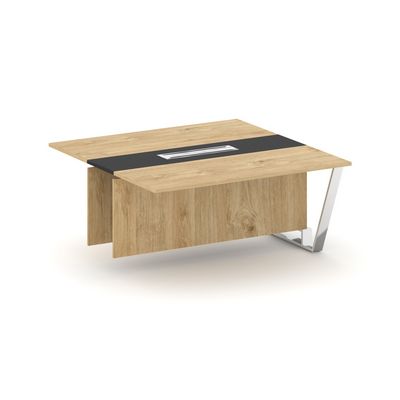 Steel Meet MM-PR.B.SPPW-16 (Тиквуд светлый/Графит) Проходной модуль L=1600