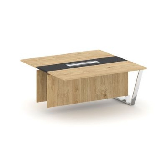 Стил Мит MM-PR.B.SPPW-16 (Тиквуд светлый/Графит) Проходной модуль L=1600