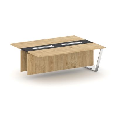 Steel Meet MM-PR.B.SPPW-20 (Тиквуд светлый/Графит) Проходной модуль L=2000