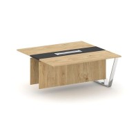 Steel Meet MMK-PR.B.SPPW-16 (Тиквуд светлый/Графит) Проходной модуль L=1600