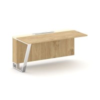 Steel Meet MM-PR.B.SPZO-16(L) (Тиквуд светлый/Ваниль) Завершающий модуль