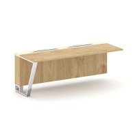 Steel Meet MM-PR.B.SPZO-20(L) (Тиквуд светлый/Ваниль) Завершающий модуль