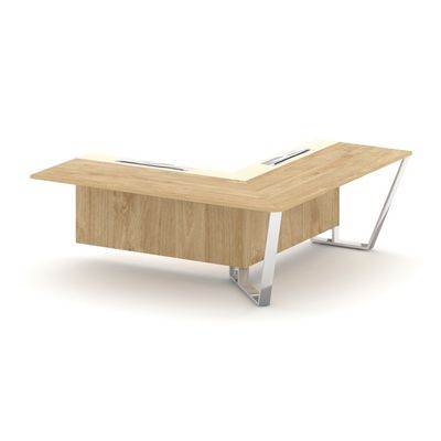 Steel Meet MMK-PR.B.SPZOU-20(R) (Тиквуд светлый/Ваниль) Завершающий угловой модуль правый