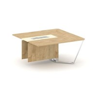 Steel Meet MMK-PR.B.SPZW-16 (Тиквуд светлый/Ваниль) Завершающий модуль L=1600