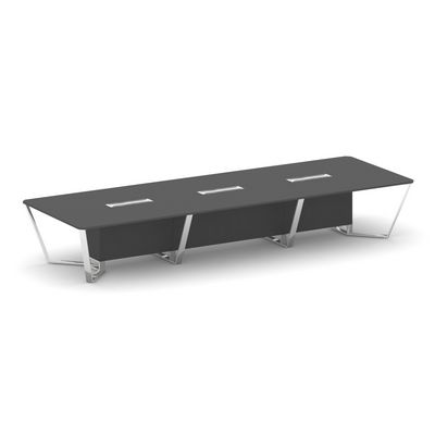 Steel Meet MD-PR.B.SP-16 (Антрацит) Стол переговорный прямоугольный