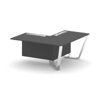 Steel Meet MD-PR.B.SPZOU-16(R) (Антрацит) Завершающий угловой модуль правый