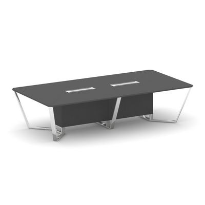 Steel Meet MDK-PR.B.SP-12 (Антрацит) Стол переговорный прямоугольный