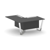 Steel Meet MDK-PR.B.SPPOU-16(L) (Антрацит) Проходной угловой модуль левый