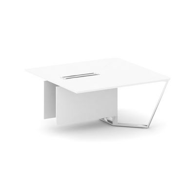 Steel Meet MDK-PR.B.SPZW-16 (Белый бриллиант) Завершающий модуль L=1600