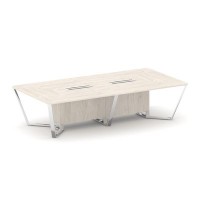 Steel Meet MD-PR.B.SP-12 (Денвер светлый) Стол переговорный прямоугольный