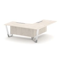 Steel Meet MD-PR.B.SPPOU-20(R) (Денвер светлый) Проходной угловой модуль правый