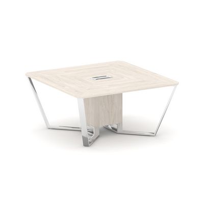 Steel Meet MDK-PR.B.SP-08 (Денвер светлый) Стол переговорный квадратный