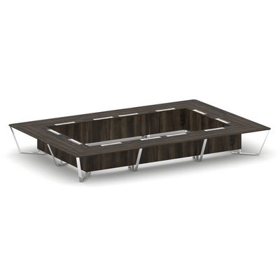 Steel Meet MDK-PR.B.SP-26K2 (Дуб мали) Стол переговорный прямоугольный