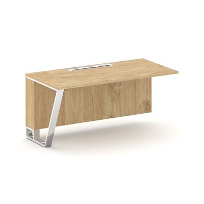 Steel Meet MD-PR.B.SPZO-16(L) (Тиквуд светлый) Завершающий модуль