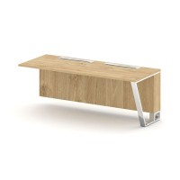 Steel Meet MD-PR.B.SPZO-20(R) (Тиквуд светлый) Завершающий модуль