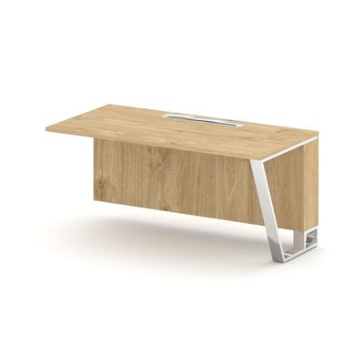 Steel Meet MDK-PR.B.SPZO-16(R) (Тиквуд светлый) Завершающий модуль