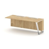 Steel Meet MDK-PR.B.SPZO-20(R) (Тиквуд светлый) Завершающий модуль