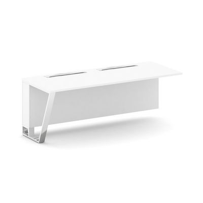 Steel Meet MFK-PR.B.SPZO-20(L) (пластик Фенкис/Белый) Завершающий модуль