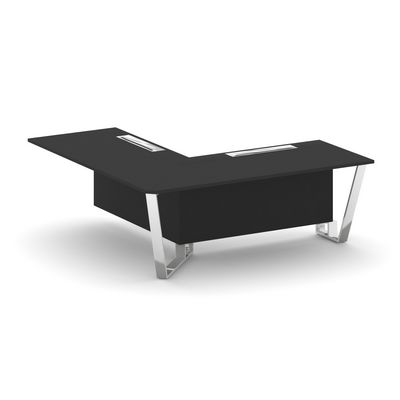 Steel Meet MF-PR.B.SPPOU-20(L) (пластик Фенкис/Черный) Проходной угловой модуль левый