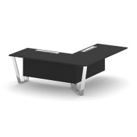 Steel Meet MFK-PR.B.SPPOU-20(R) (пластик Фенкис/Черный) Проходной угловой модуль правый