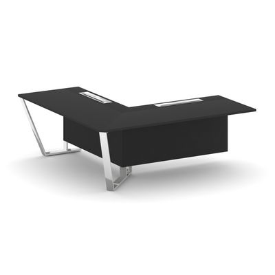 Steel Meet MFK-PR.B.SPZOU-20(L) (пластик Фенкис/Черный) Завершающий угловой модуль левый