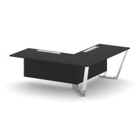 Steel Meet MFK-PR.B.SPZOU-20(R) (пластик Фенкис/Черный) Завершающий угловой модуль правый