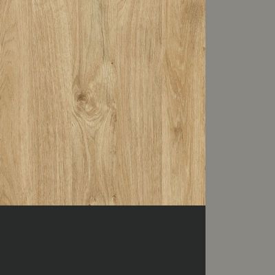 Steel Meet KM-PR.B.SP-07P (Тиквуд светлый/Графит/Серый) Стол переговорный П-образный