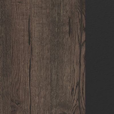 Summit 16СПС.184 (Брауни/Черный) Стол прямой бенч, средний модуль