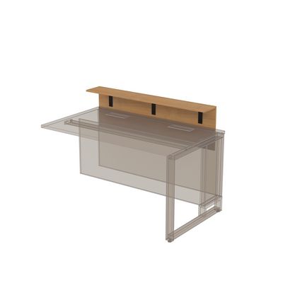 Summit 16НПК.012.1 (Romano/Черный) Надставка президиум укороченная