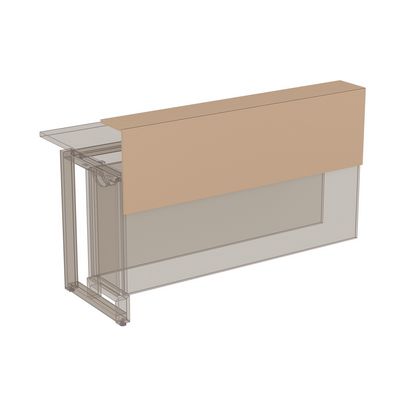 Summit 16НПК.016.2 (Мокко/Черный) Надставка президиум